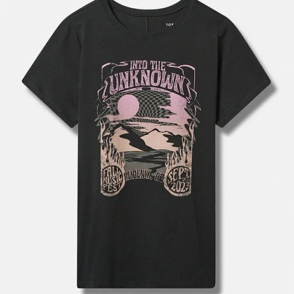 Torrid Unknown Vintage Cotton Crew Neck Tee